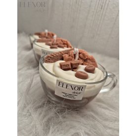 Elenor - Habos cappuccino illatgyertya