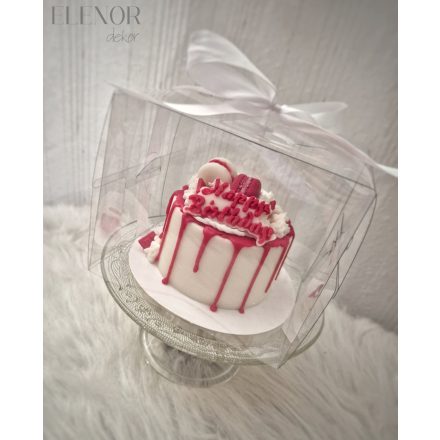 Elenor Dekor - Epres szülinapi torta díszdobozban